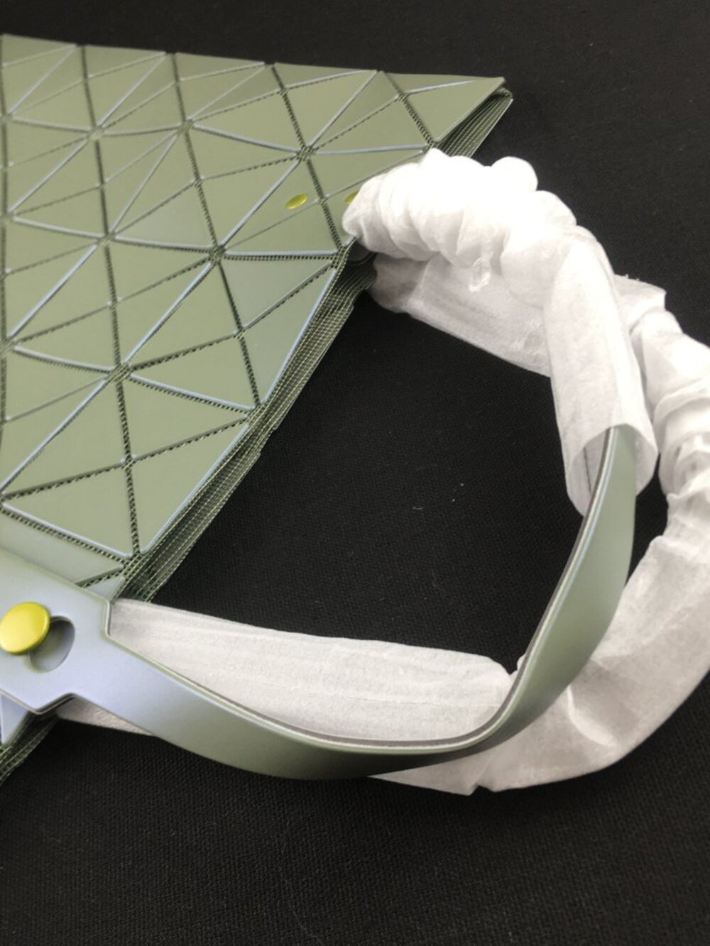 Brand New Issey Miyake Bao Bao Lucent Tote Bag Green - Picture 9 of 10